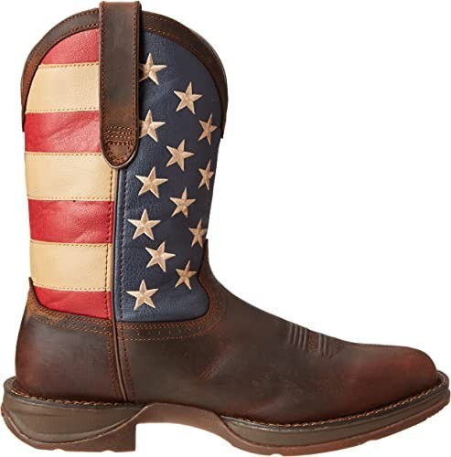 Durango Men's Rebel Patriotic Pull-On Western Boot -5554
