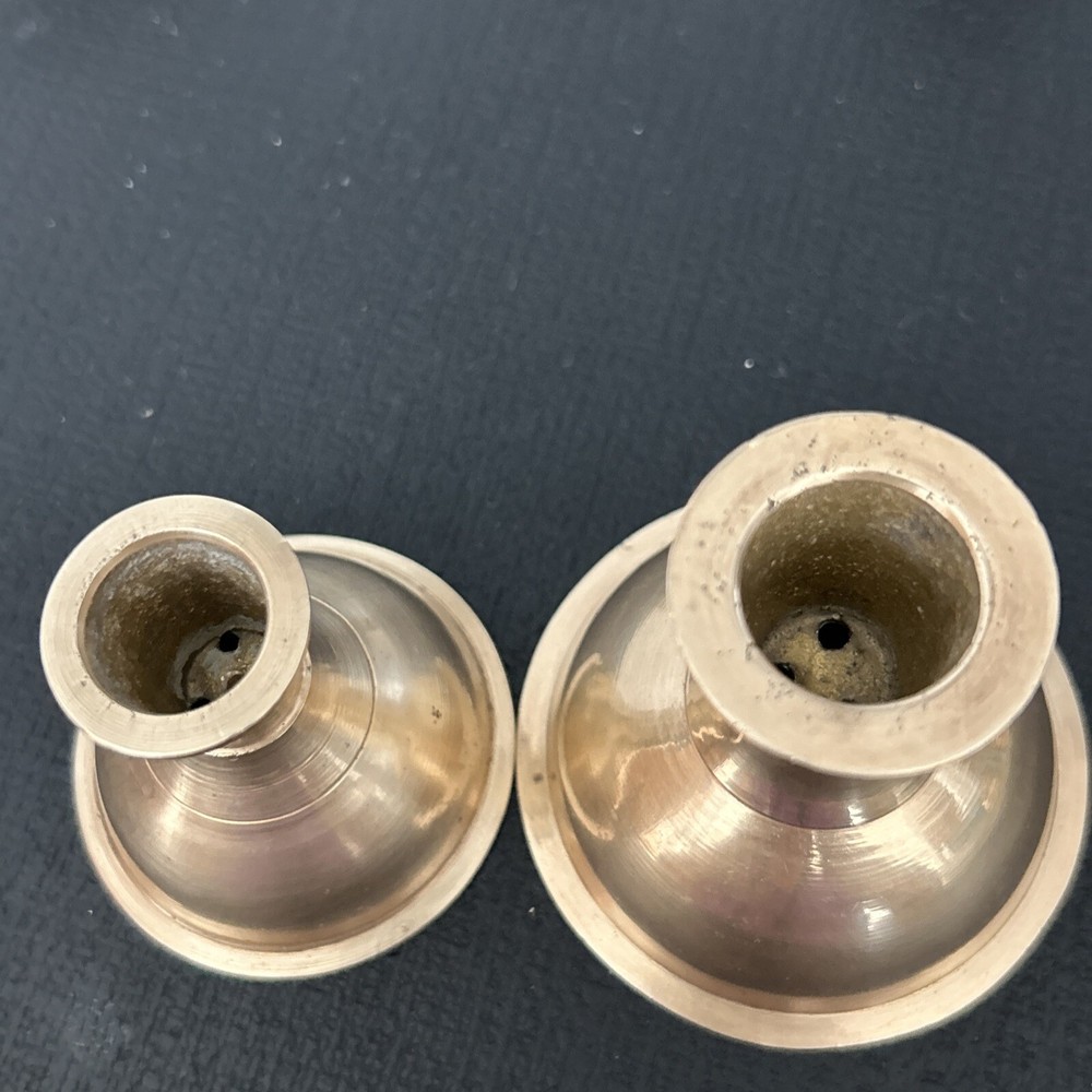 Incense Burners Solid Brass 1960’s. India Lot Of Five.
