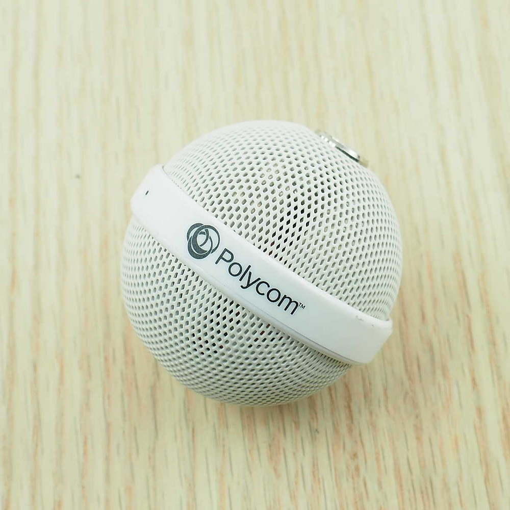 Polycom 2201-23773-002 White HDX CMA Ceiling Microphone *NO CABLE - OPEN BOX!*