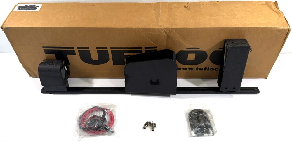 TUFLOC ROLLBAR OVERHEAD MOUNT - COLT 15 STYLE RIFLE LOCKING GUN RACK - 604AS-TK