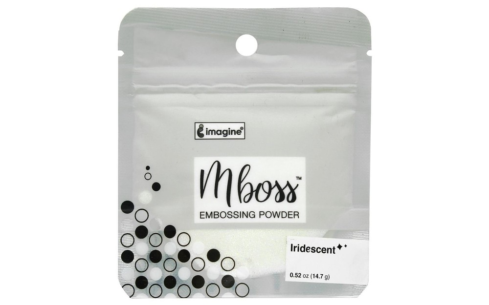 Imagine Crafts Mboss Powder .52oz Iridescent