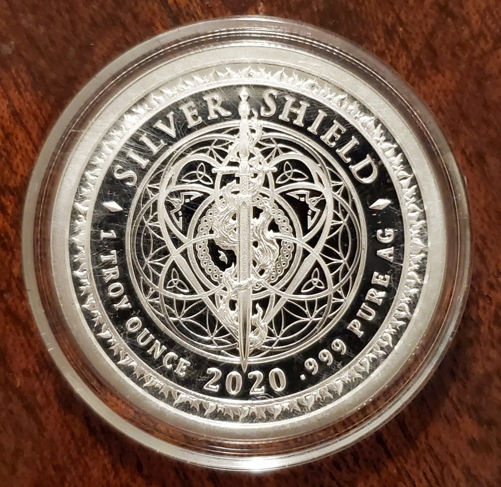 2020 Silver Shield I'mpeached Proof Round USSA 2020 Number 6