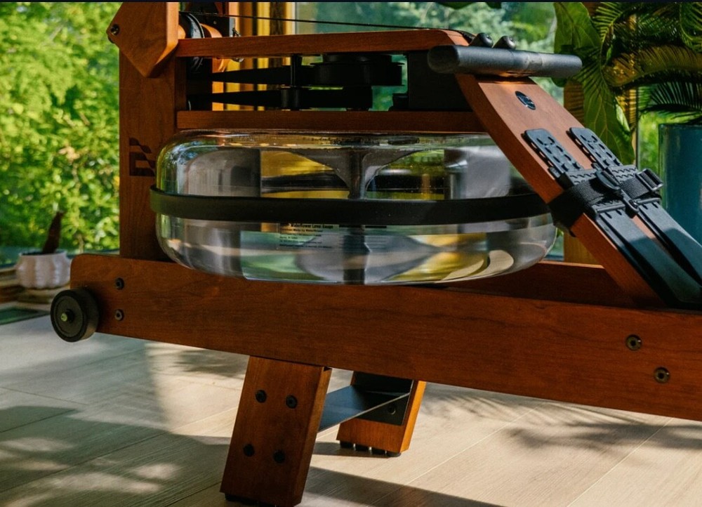 Ergatta Rower Water Resistance Machine. Uniquely elegant design handcrafted.