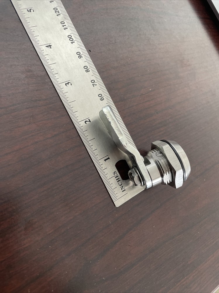 Hubbell-Wiegmann and other doors Replacement Lock stainless steel