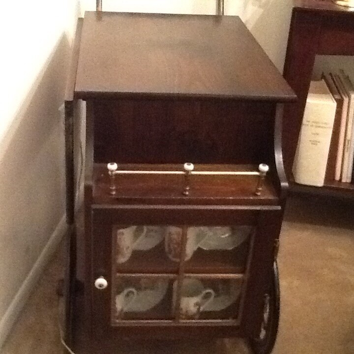 Vintage tea cart wooden