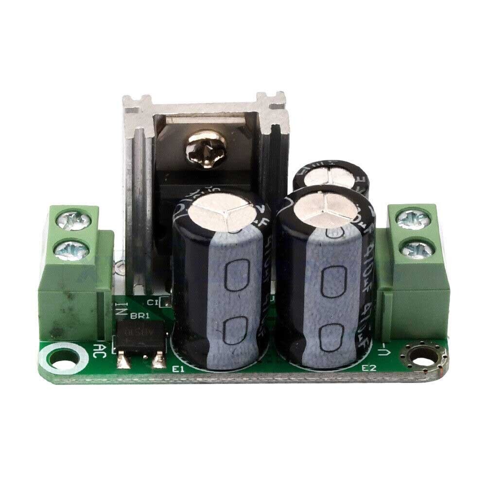 2PCS 5V Single Regulated Power Supply Module AC to DC Rectifier Filter Board 1A