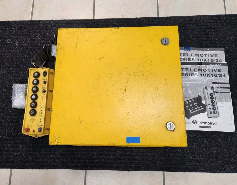 Telemotive Series 10K 16/24 Wireless Crane Transmitters Controller System