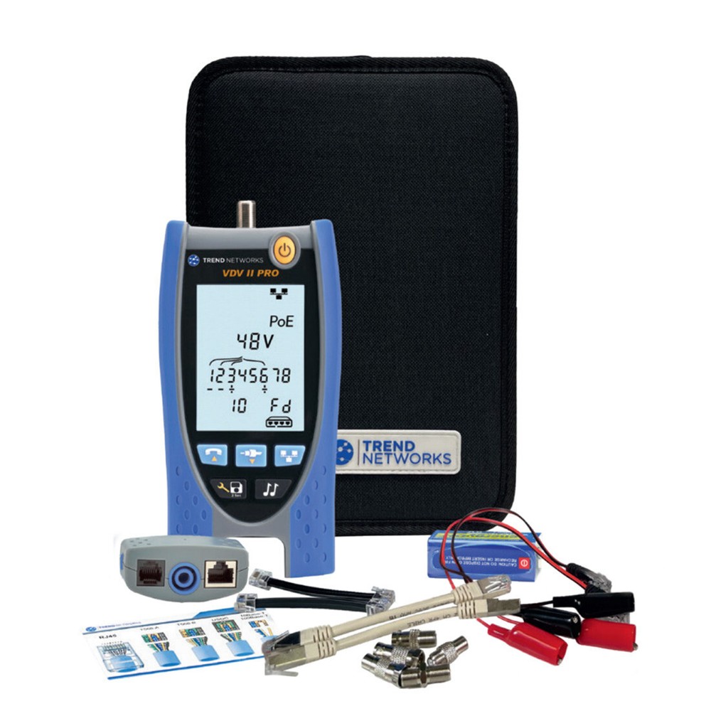 Trend Networks R158005 VDV II Pro Cable Verifier with AnyWARE Cloud