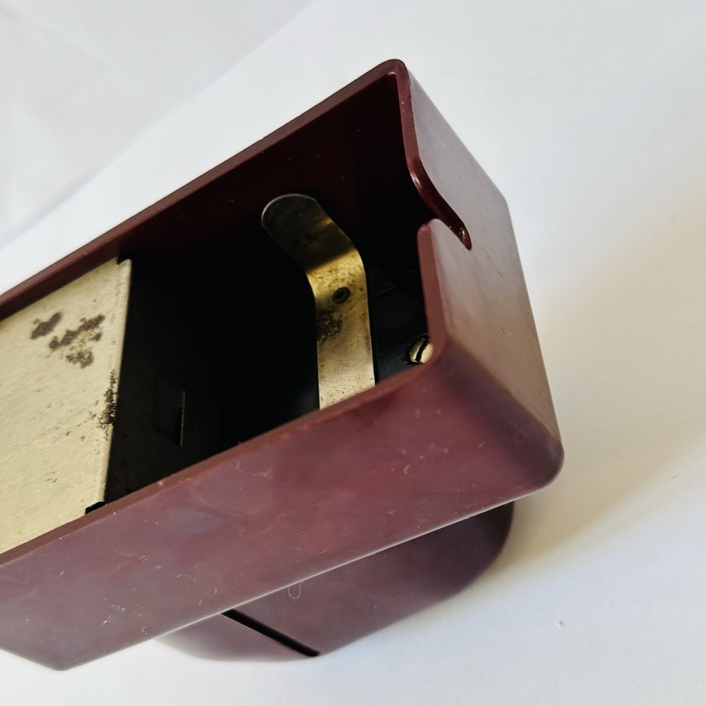 Vintage Red Bakelite Spring Projector TRIXINE CINE Working From The 1950s