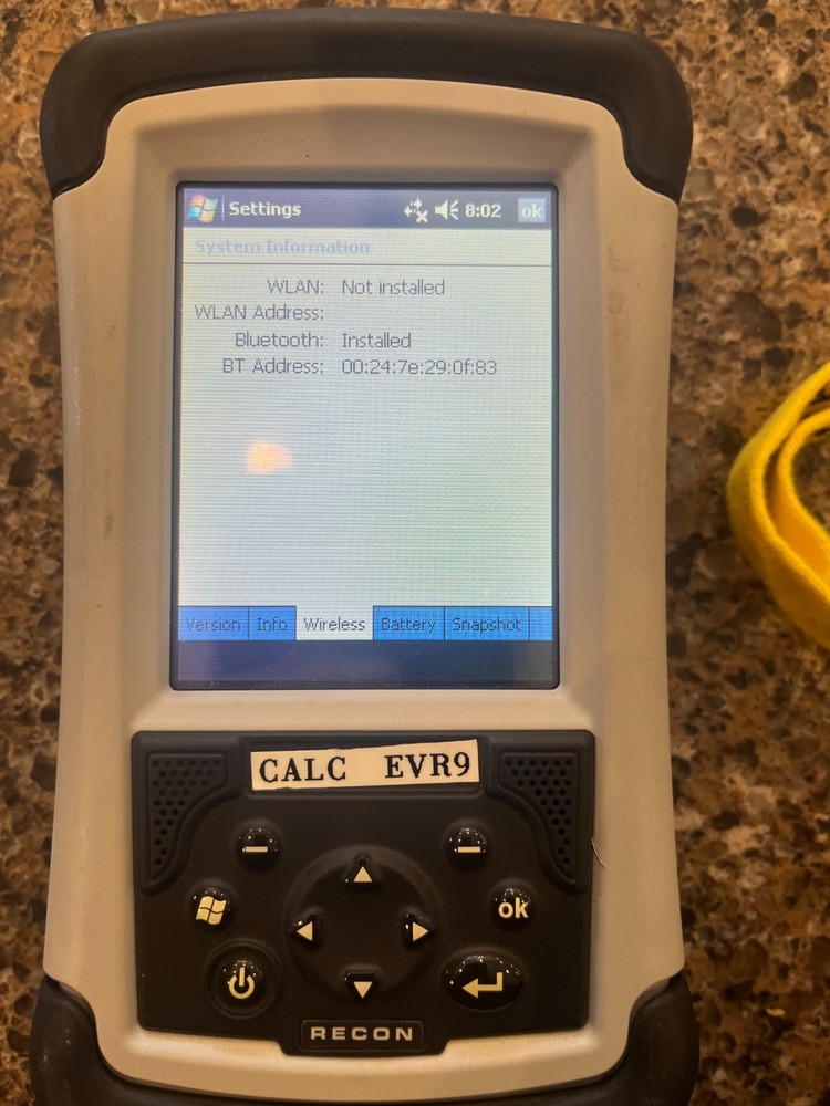 Trimble Recon Rugged Handheld Data Collector