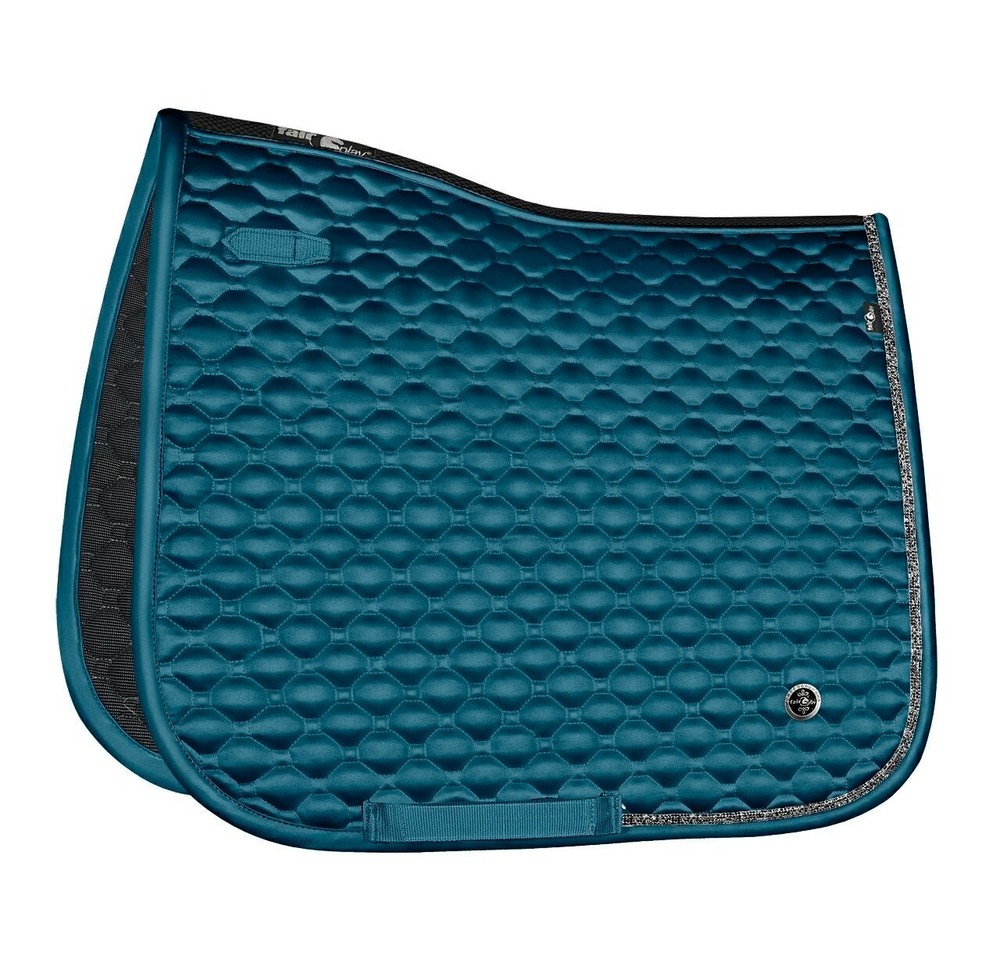 Fair Play Nephrite Dressage Saddle Pad – Nile Blue