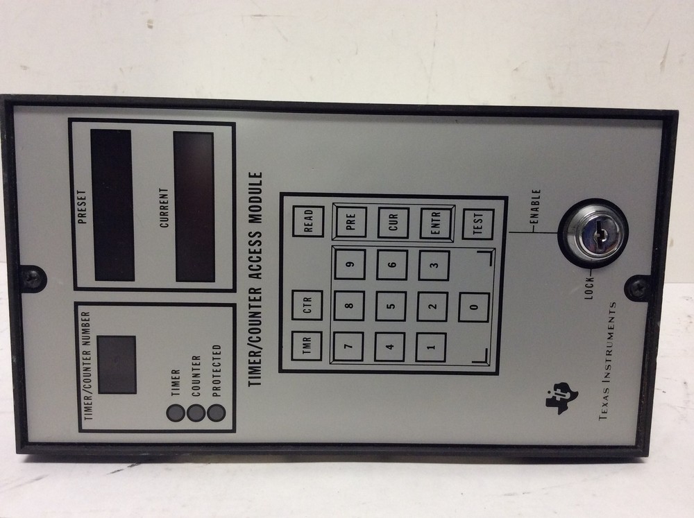 Texas Instruments Timer Counter Access Control model PM550-412