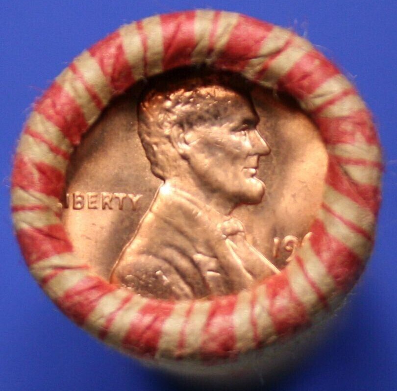 1964-D Uncirculated LINCOLN CENT ROLL 💥💥💥💥💥💥💥💥💥💥💥💥💥💥💥💥💥💥💥💥💥