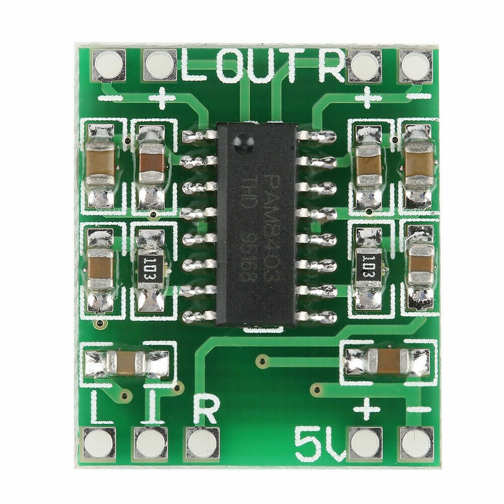 5pcs Super Small 3W+3W Type D PAM8403 Digital Amp Power Module 2.5V-5.5V