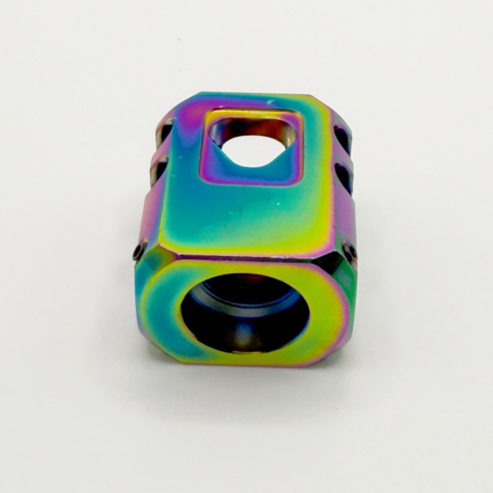 Muzzle Brake Compensator 1/2''x28 TPI For 9mm Rainbow