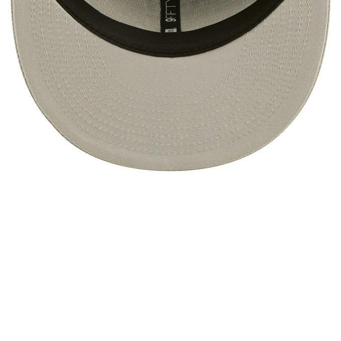 New Era 9Fifty Team Script Adjustable Snapback Chicago White Sox Grey UV NWT