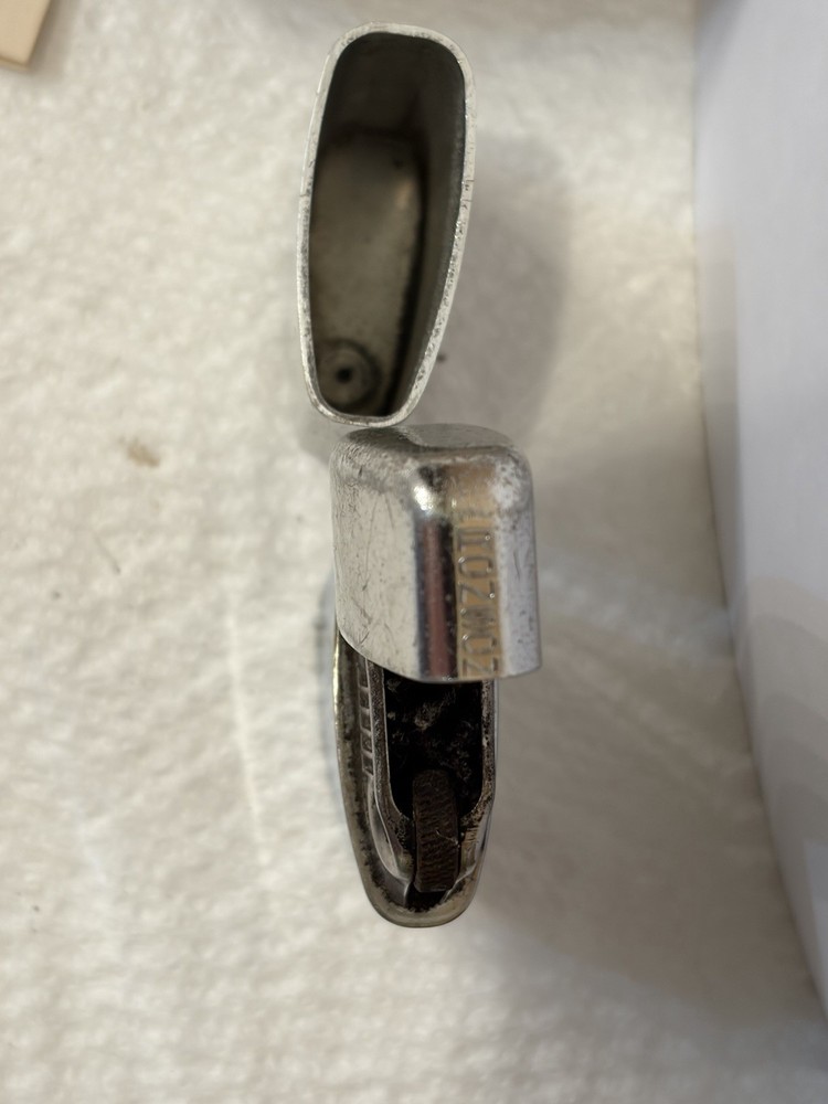 Vintage Ronson Lighter-“TYPHOON”-Model “Whirlwind” Box-Ronson Use Booklet-