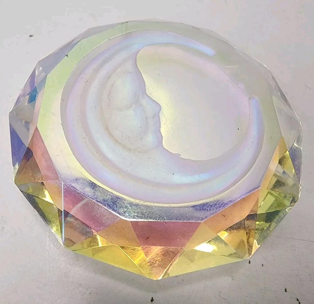 Moon Crystal Hanging Light Up A Life Blue Harvest Super Moon Eclipse 💫 Comet