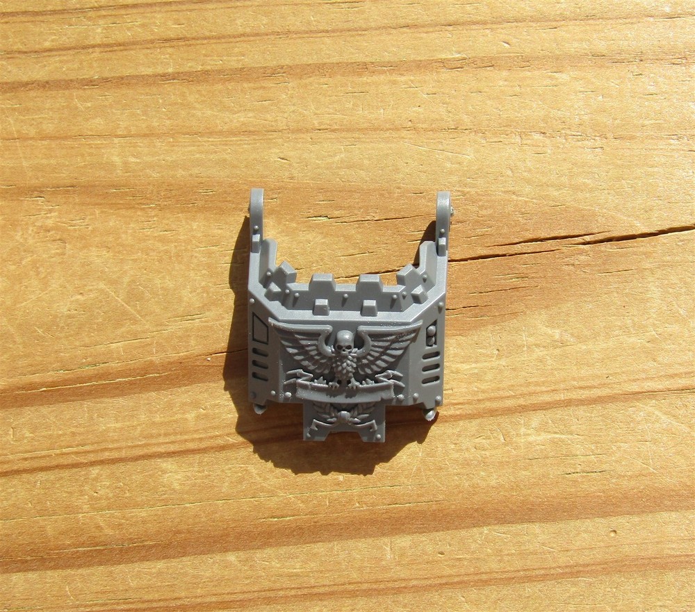 40K Space Marines Brutalis Dreadnought Torso Front Armor Scrolled Winged Skull