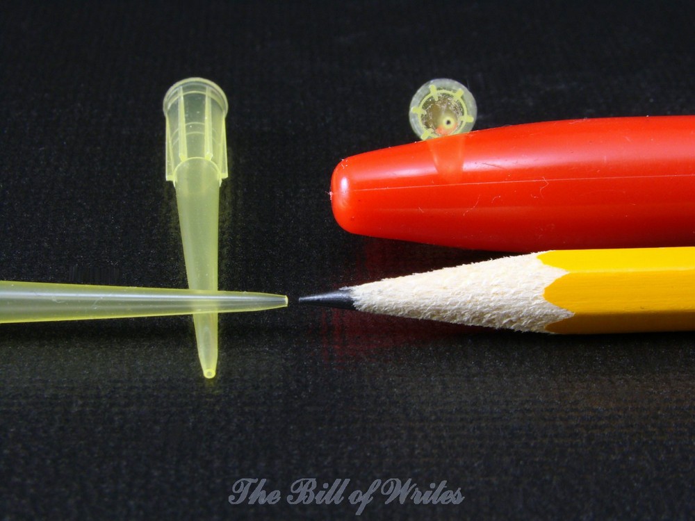 Fine Point CA Glue Tips For Precise Application - 100 pcs - Fits Both Cap Types