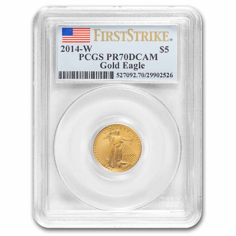 2004 1/10 oz American Gold Eagle MS-70 PCGS