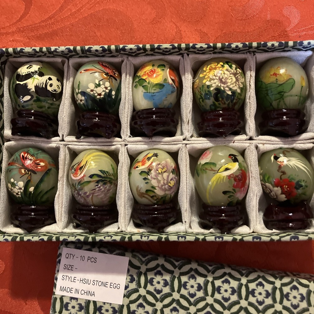 10 Pc Hsiu Stone Eggs