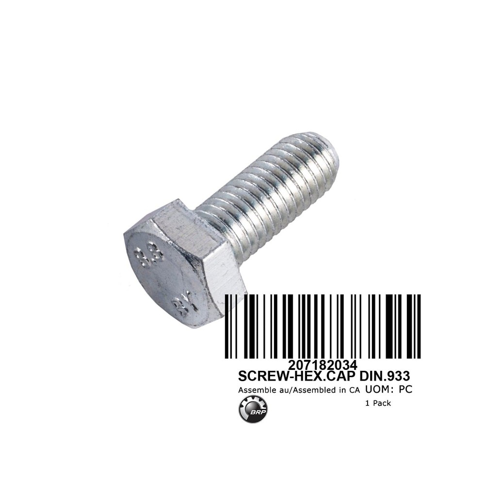 207182034 SCREW-HEX.CAP DIN.933