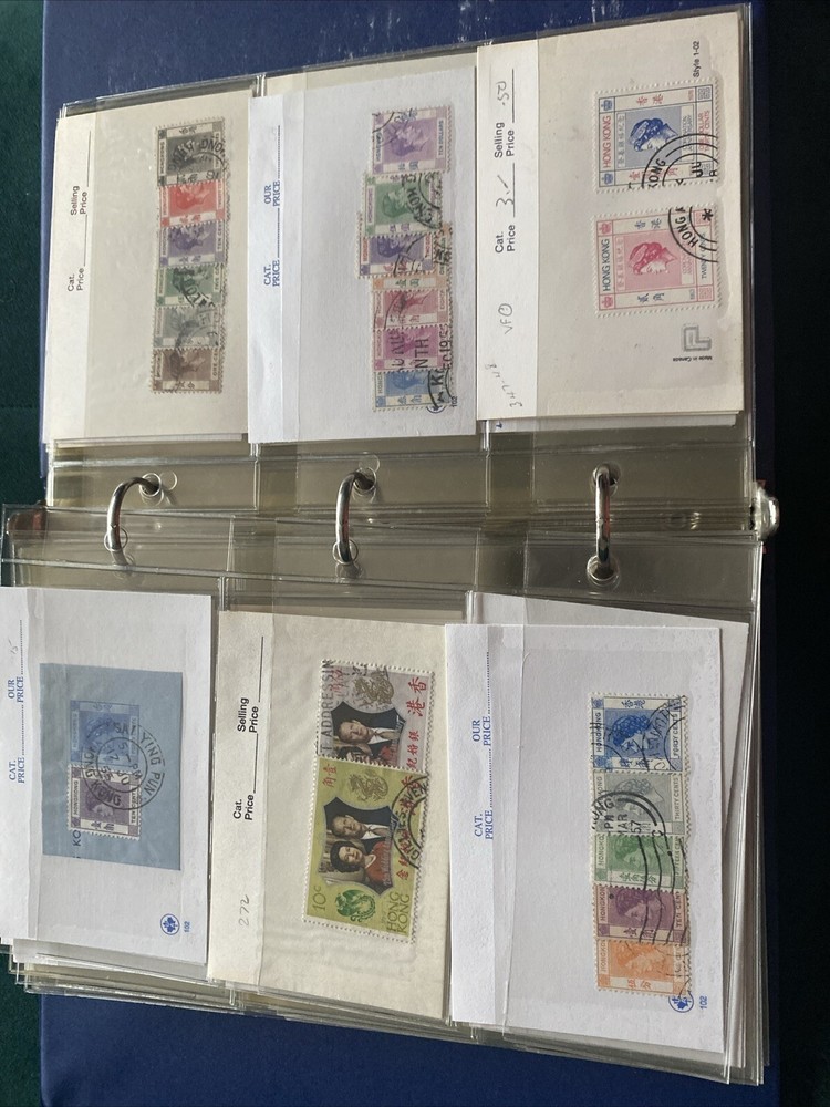 hong kong stamp collection