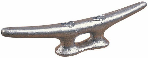 Sea Dog 040106 6" Galvanized Open Base Cleat