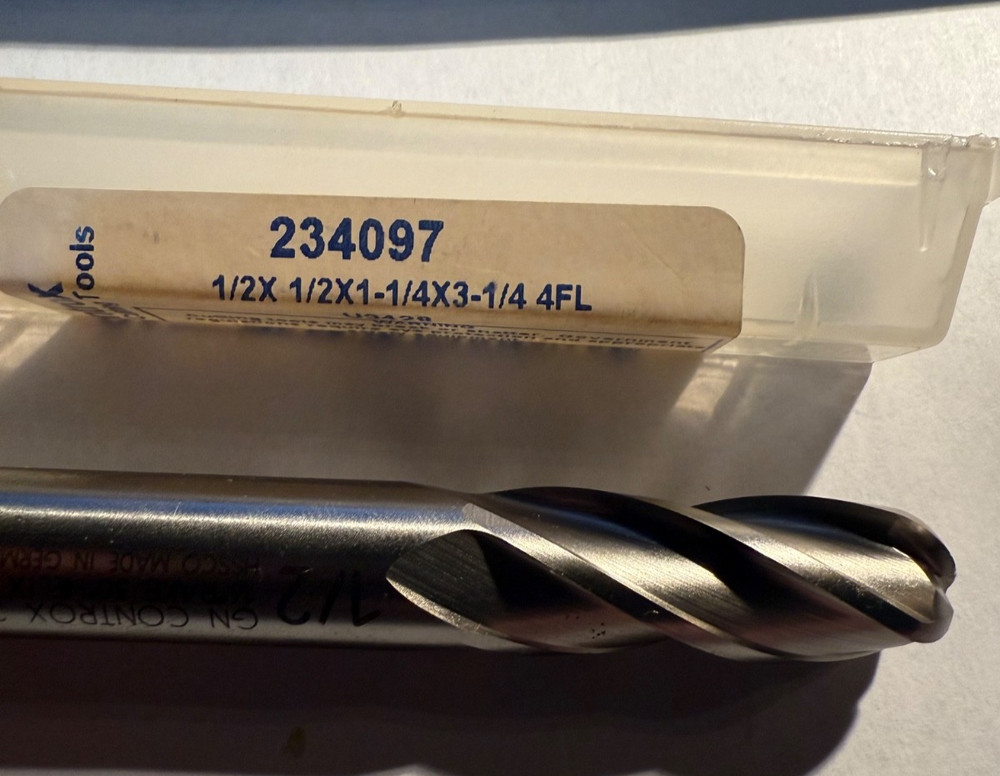 Controx Cobalt 1/2" Ball Endmill #234097
