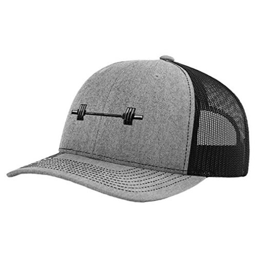 mens Visor One Size Heather Gray/Black
