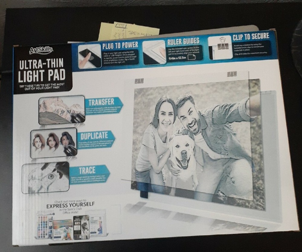 ArtSkills Ultra-Thin LED Light Pad for Tracing and Drawing