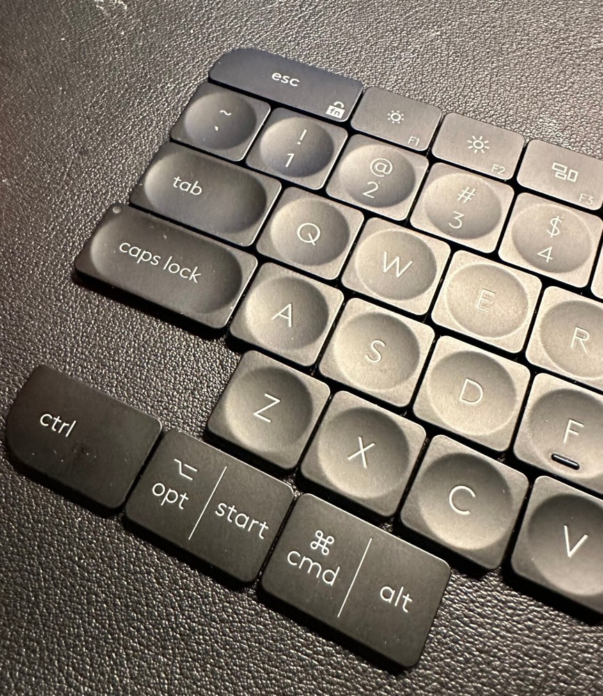 Logitech MX Keys - (1) Single OEM Replacement Key Cap and Hinge