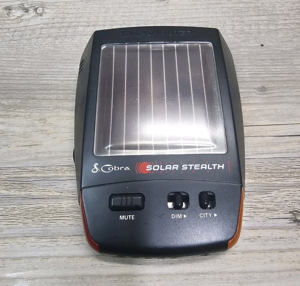 VTG Cobra Trapshooter Micro Radar Detector Rd6000 w/ Leather Case