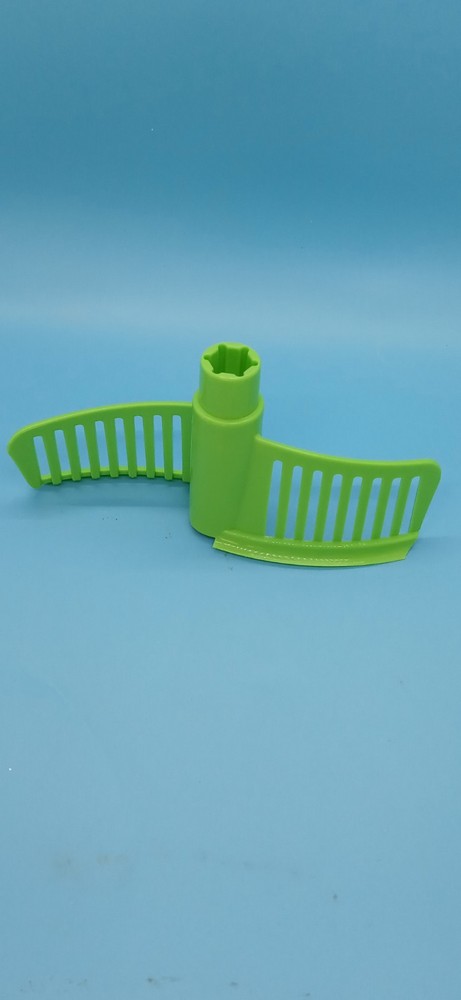 Tupperware Quick Chef Pro System Manual Food Processor - Green