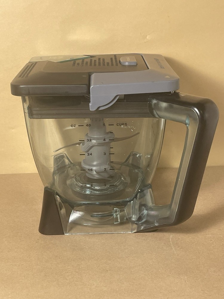 Ninja Blender 40 oz Clear Processor Bowl with Locking Lid and Blades