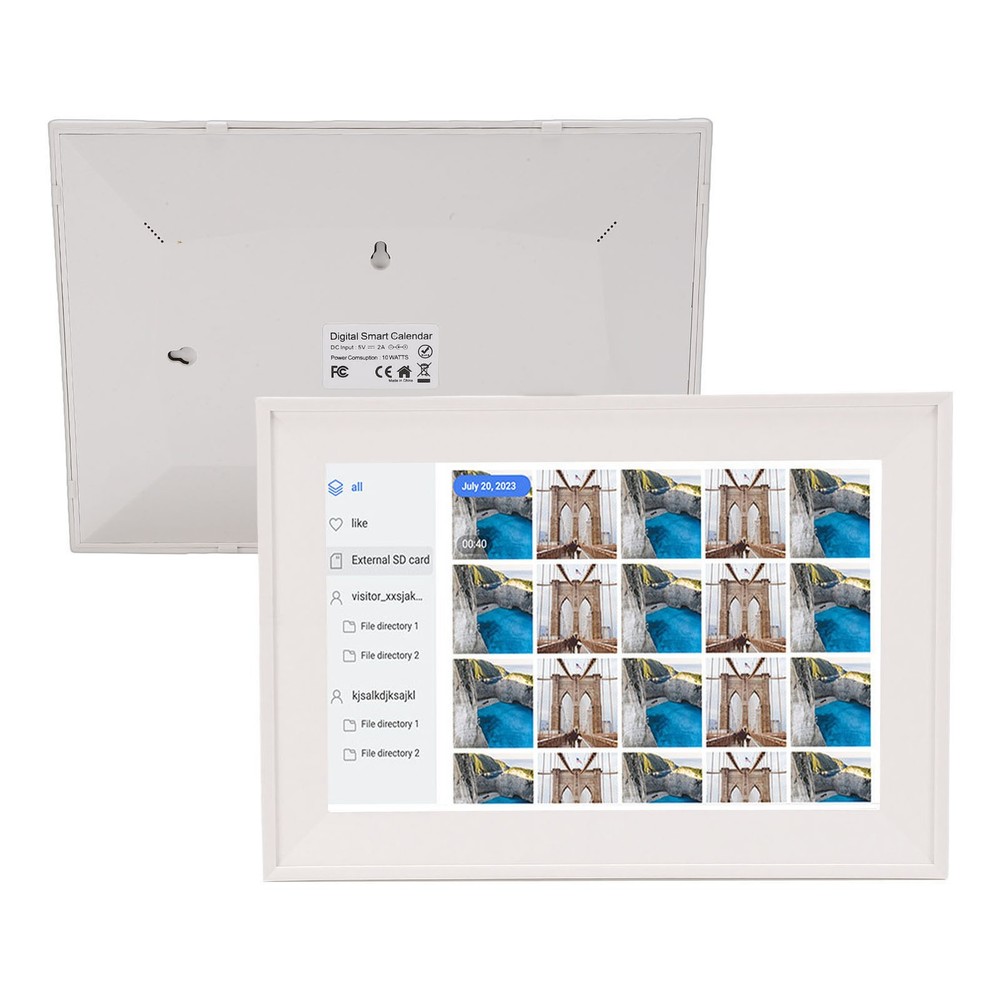 2-Interactive Digital Calendar Smart Family Planner For Home Use