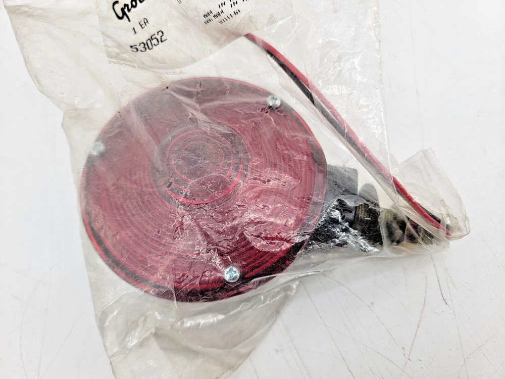 New Grote 53052 4" Single Face Light Red