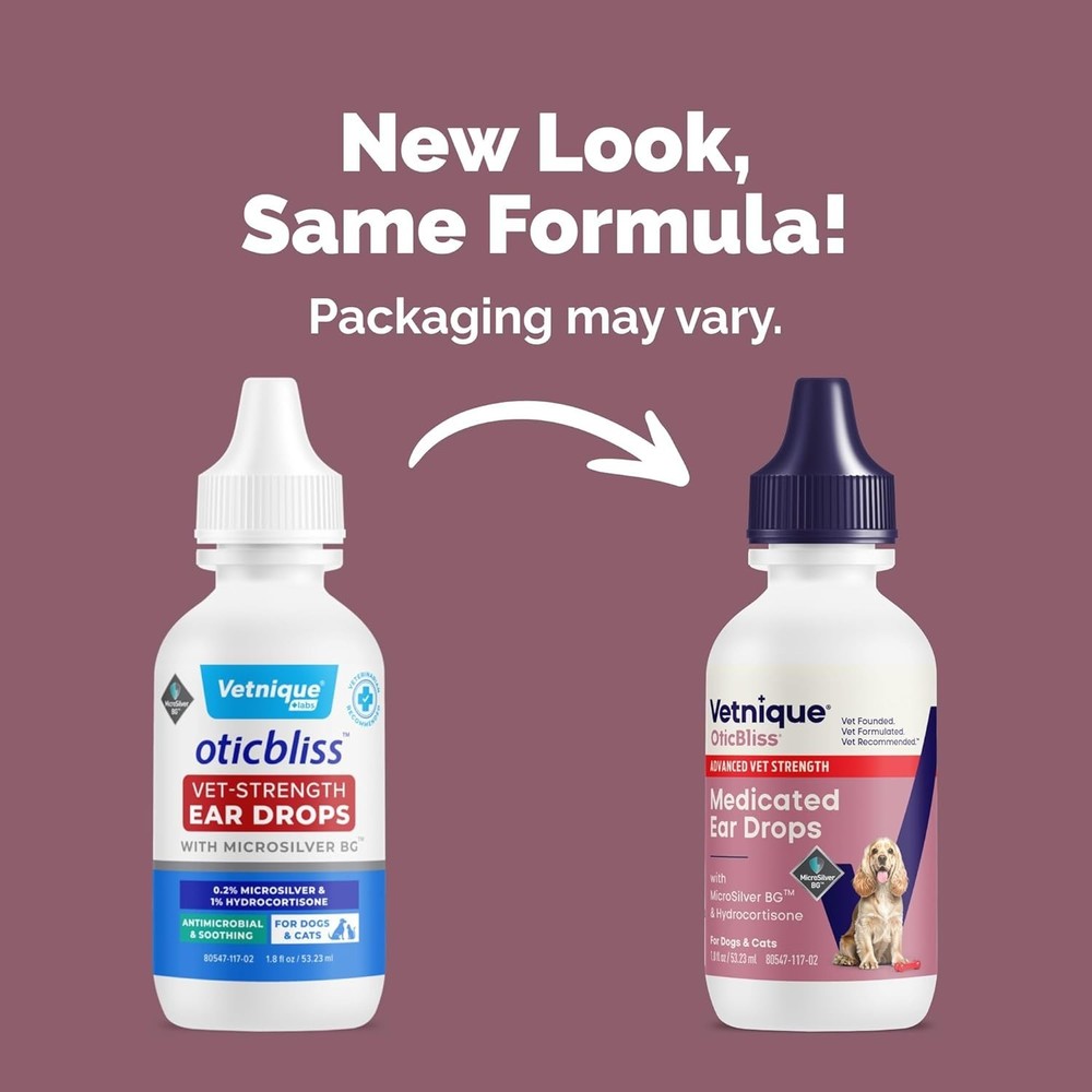 MicroSilver Ear Infection Drops for Dogs