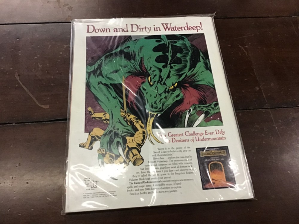 Dragon Magazine issue #166 Dungeon's & Dragons GREAT Condition