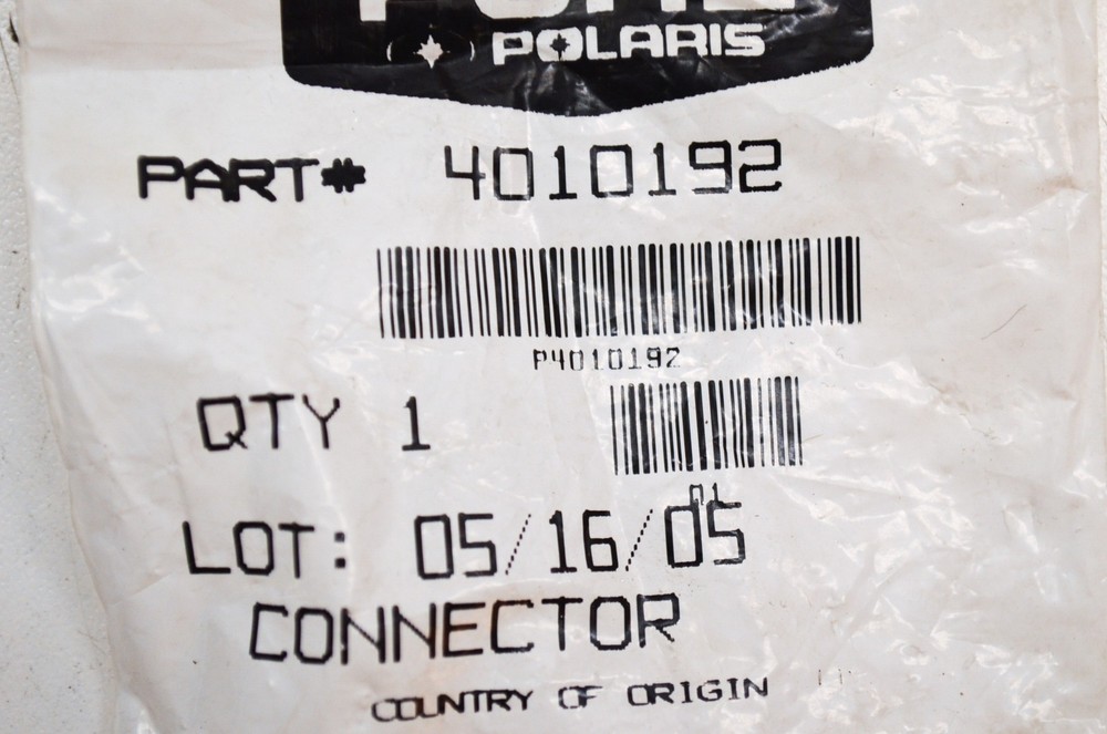 OEM Polaris 4010192 Packard Socket NOS