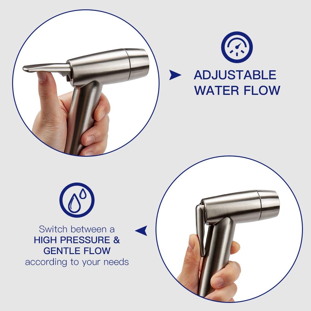 Houtingmaan Kitchen Sink Sprayer,Dual Function Kitchen Side Sprayer with Adju...