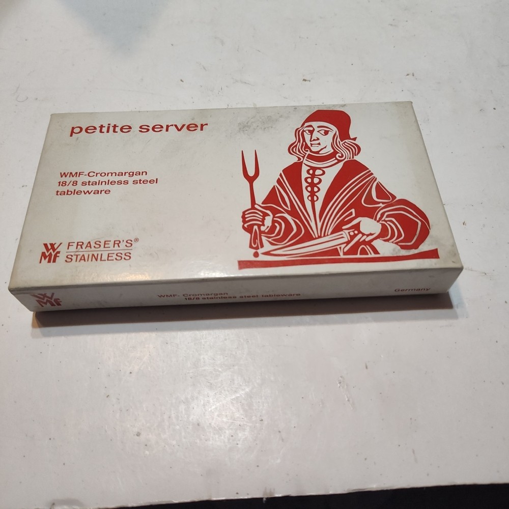 WMF Frasers Cromargan 18/8 Stainless Petite Server Tableware Set Fork, Dish 8606