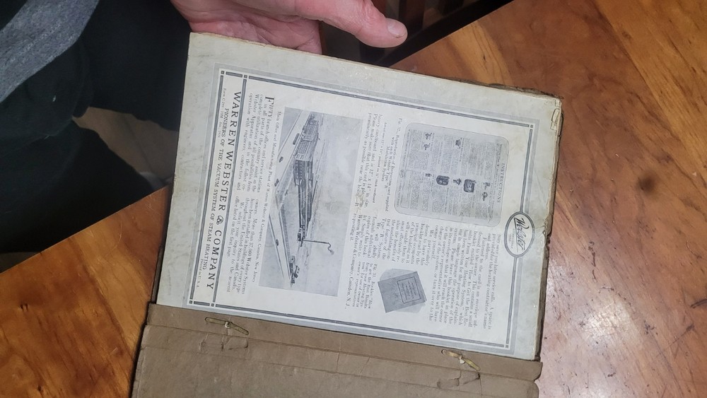 Antique Plumbing Steamfitter, Heating Manual