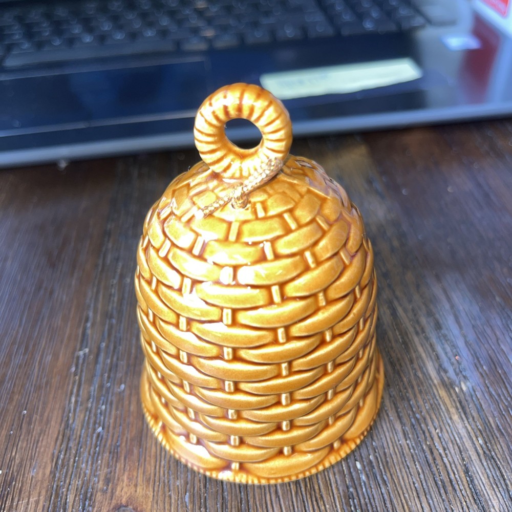 Souvenir Bell with Bear From Magic Mountain