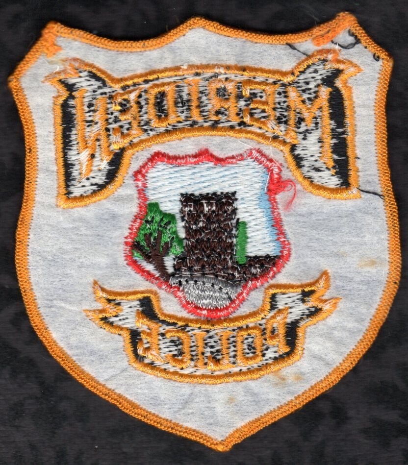 Meriden Connecticut CT. Police Shoulder Patch