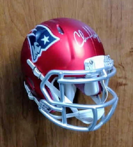 Mini Football Helmet Wall Hanger Mount