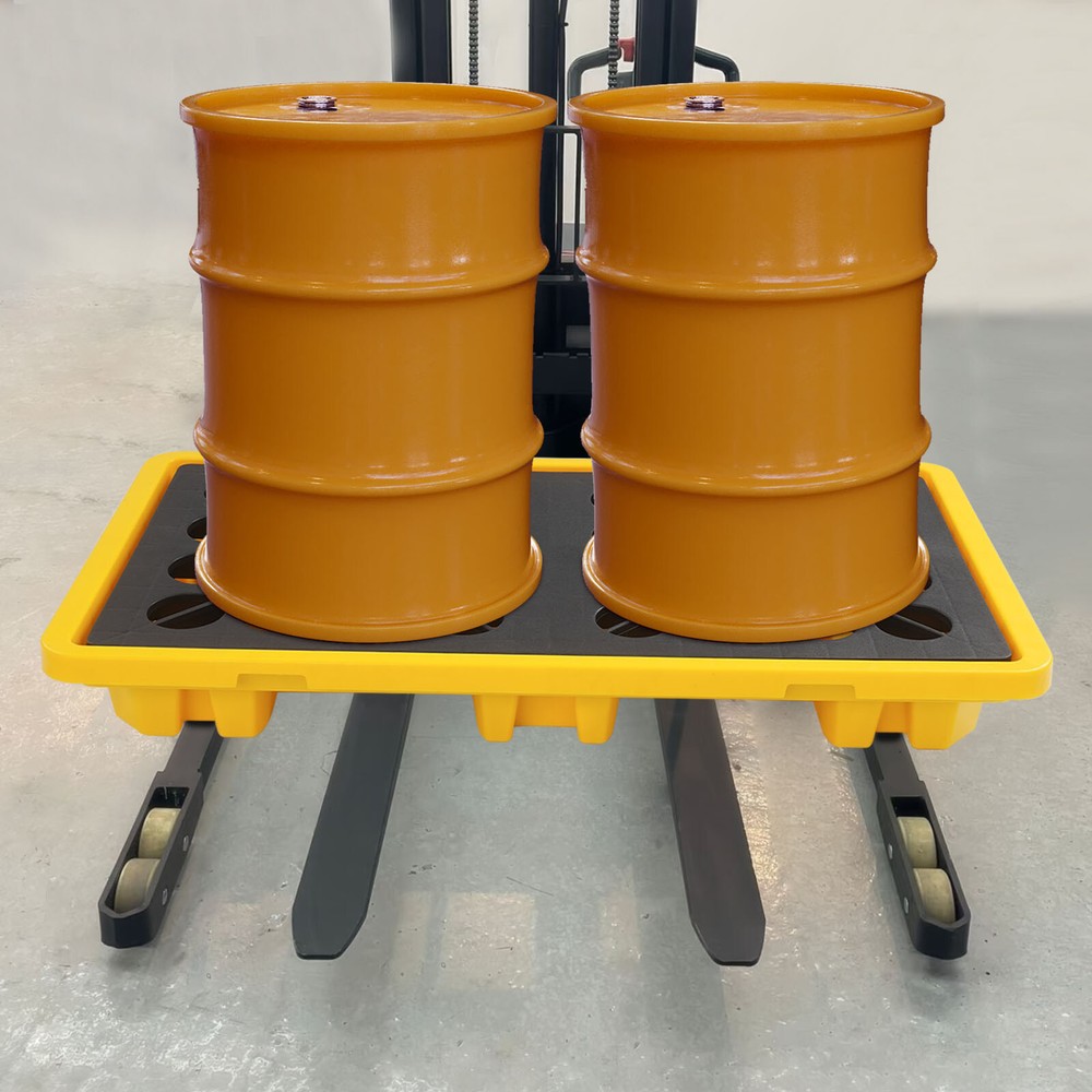 80L Spill Containment Platform Spill Platform w/Drain Outlet Spill Platform