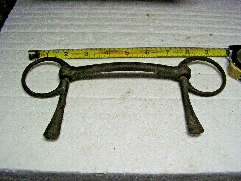 Vintage Horse Bit Decorative Rusty Solid Style