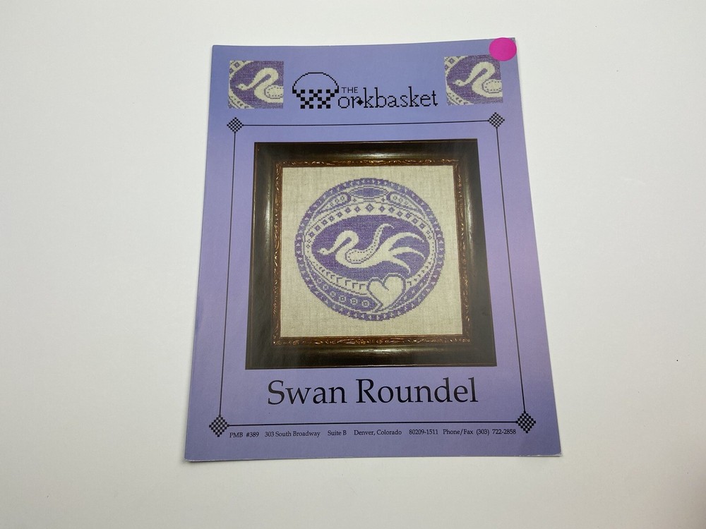 The Workbasket Swan Rounded Counted Cross Stitch Pattern